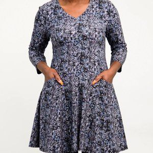 Blue Sky Clothing Wilma Tunic - Blue Space 3X